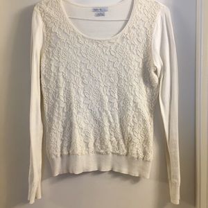 Light lace sweater